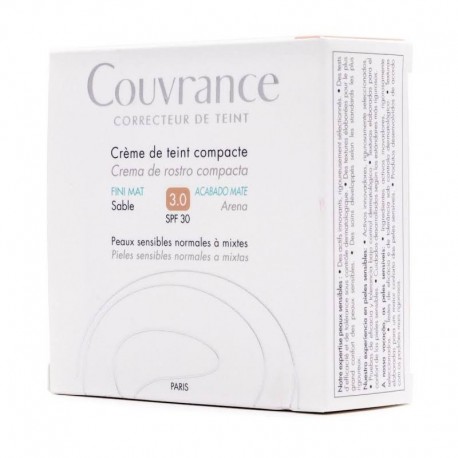 Avene Couvrance Oil-free Compact Cream 9.5G Sand