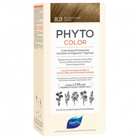 Phyto Color 8.3 Light Golden Blonde