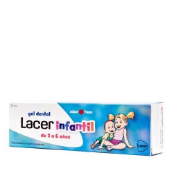 Lacer Infantil Gel Dental 75Ml Fresa