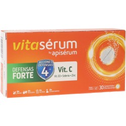 Vitaserum By Apiserum Defensas Forte 30 Comprimidos Efervescentes