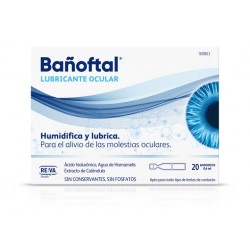 Bañoftal Gotas Oftalmicas 20 Monodosis 0,4Ml