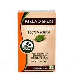 Meladispert Melatonina 100% Vegetal 20 Comprimidos