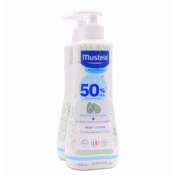 Mustela Body Lotion 500Ml + Shower Gel 500Ml