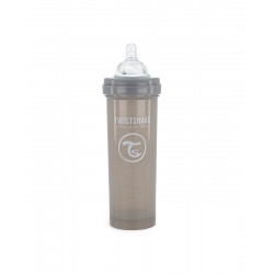 Twistshake Baby Bottle 330Ml Anti-colic Grey
