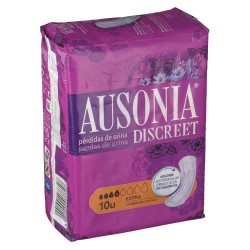 Ausonia Discreet Incontinence Pads Extra 10 Units