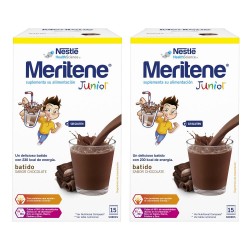 Meritene Junior Chocolate 2x1 Duplo 30 Sobres
