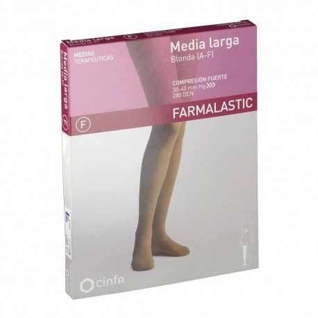 Farmalastic Long Stocking (A-F) Strong Compression Silicone Band Large Size