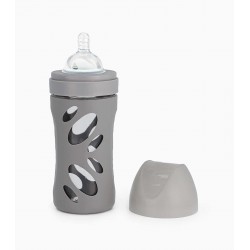 Twistshake Anti-Colic Glass Bottle 260Ml Grey