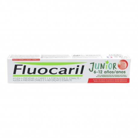 Fluocaril Junior 6-12 Anos 75 Ml Frutos vermelhos