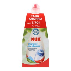 Nuk Teats and Bottles Detergent 2x500Ml