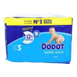 Dodot Ultra-Dry Size 3 6-10Kg 42 Nappies