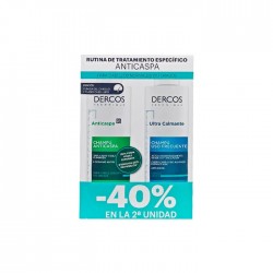 Dercos Anti-Oily Dandruff Shampoo 200Ml + Ultra-Calming Oily Hair 200Ml