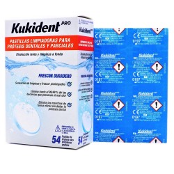Kukident Comprimidos de Limpeza 54 Comprimidos