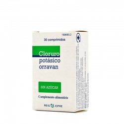 Cloruro Potasico Orravan 30 Comprimidos