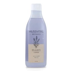 Mussvital Essentials Botanics Lavender Bath Gel 750 Ml