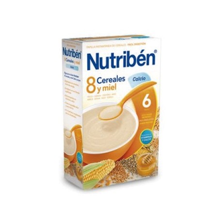 Nutriben Papilla 8 Cereales y Miel 600 G