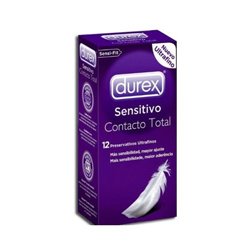 Durex Sensitivo Contacto Total Preservativos 12 U BR