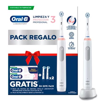 Oral B Electric Toothbrush Professional Cleaning & Protection Pack 3
