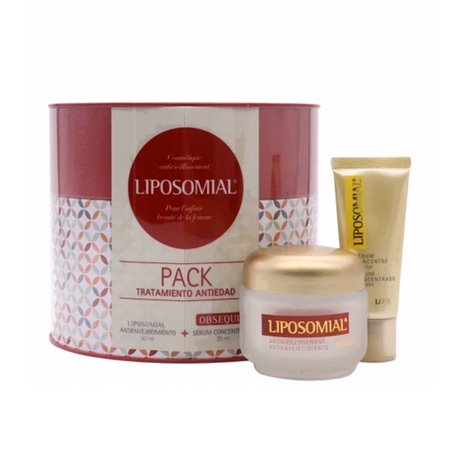 Liposomial Anti-Ageing Cream 50Ml + Serum 20Ml + Metal Box