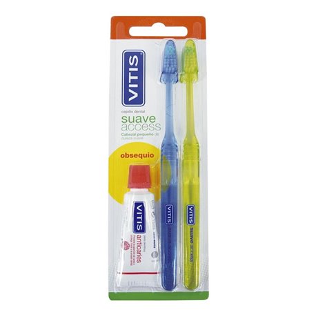 Vitis Access Gentle Adult Toothbrush 2 pieces