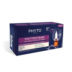 Phyto Phytocyane Anticaida Progresiva 12 Ampollas
