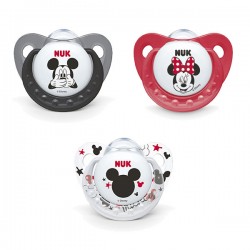 Chupete NUK Mickey Mouse 6-18 M Silicona 1 ud