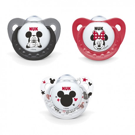 Chupete NUK Mickey Mouse 6-18 M Silicona 1 ud