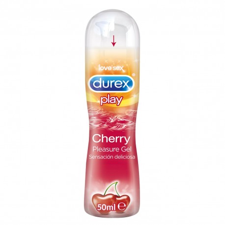 Durex Play Cherry Lubricante Hidrosoluble Intimo 50ml EN