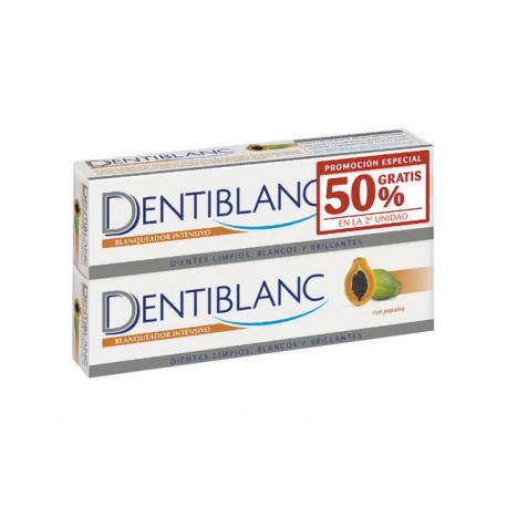 Dentiblanc Duplo Blanqueador Papaya 2x100ML