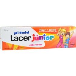 Lacer Junior Gel Dental 75Ml Fresa BR