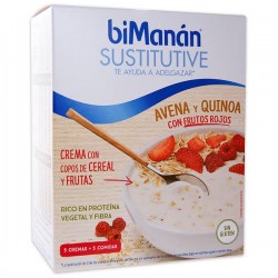 Bimanan Cremas Avena Y Quinoa Con Frutos Rojos Y Cereales 5U
