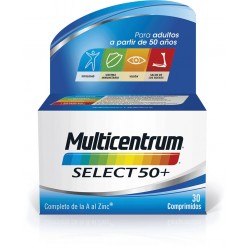 Multicentrum Select 50+ 30 Comprimidos BR