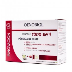 Oenobiol Minceur Todo En 1 Perdida de peso 30 Sticks + 60 Comprimidos