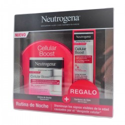 Neutrogena Cellular Boost Crema Noche 50Ml + Contorno Ojos 15Ml