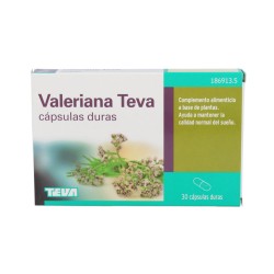 Valeriana Teva  – 30 Capsulas Duras
