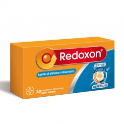 Redoxon Doble Accion Vitamina C 1000Mg 30 Comp Efervescentes Naranja