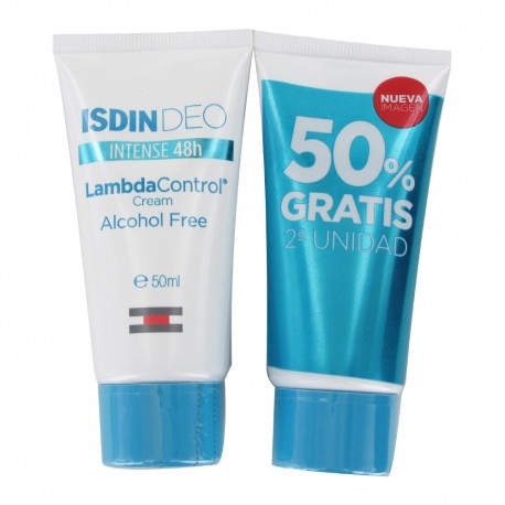 Isdin Deo Intense 48H Lambda Control Cream 2X50Ml