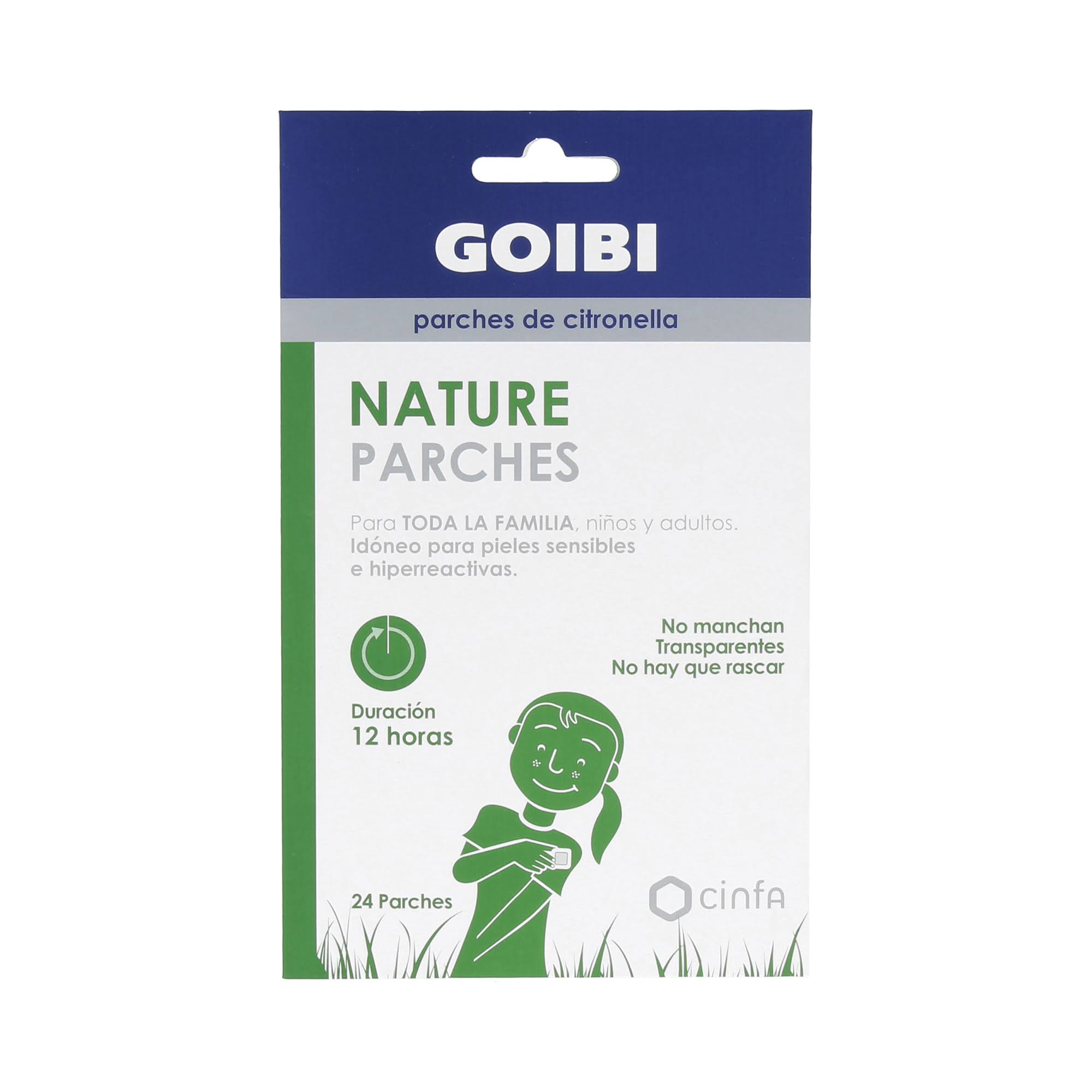 Goibi Citronella Sticky Patches on Clothes 24 Patches