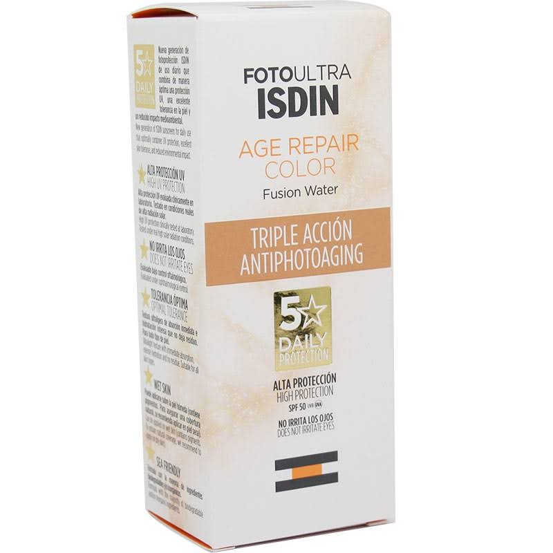 Isdin Fotoultra Age Repair Fusion Water Color Spf 50 50Ml