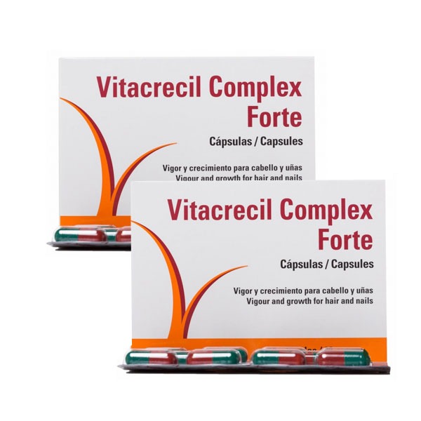 Vitacrecil Complex Forte Duplo 2x90 Capsulas