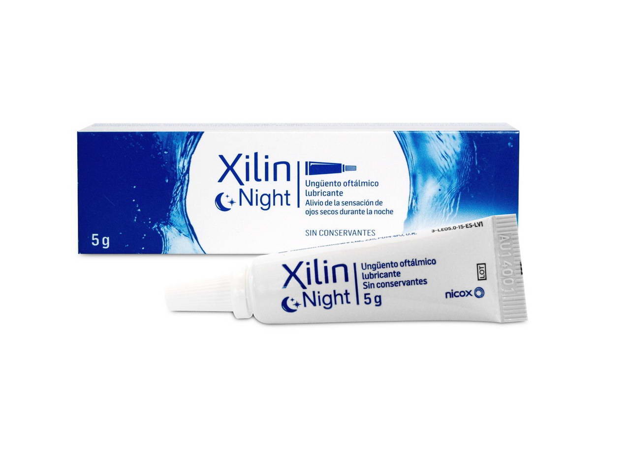 Xilin Night Multidosis Unguento Oftalmico Lubricante 5 G