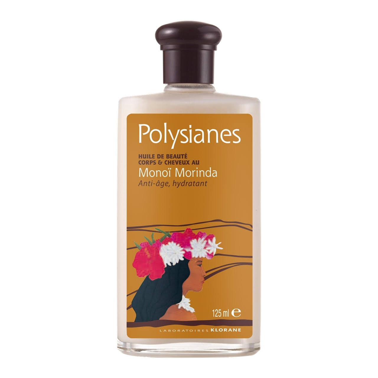 Polysianes Monoï Morinda Beauty Oil Klorane Body & Hair 125 Ml