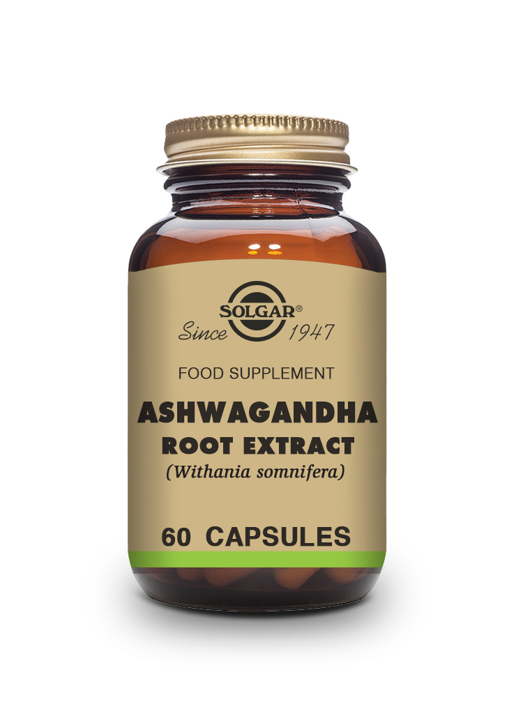 Solgar Ashwagandha 60 Vegetable Capsules