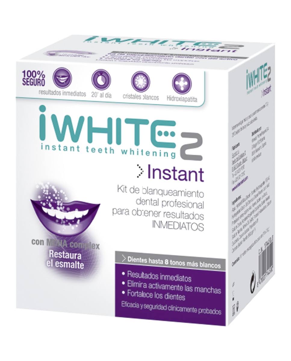 Iwhite 2 Instant Molde dentário pré-carregado 10 moldes